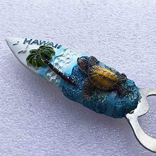 Imán Decorativo Abrebotellas Azul Wedarego miniatura 3