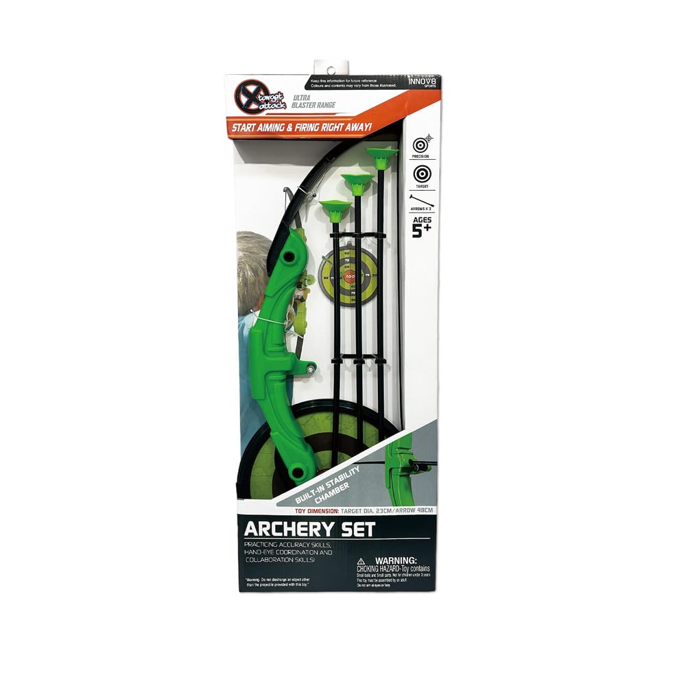 Playwell Innov8 Archery Set, Indoor & Outdoor, Ages 5+, Targets 4