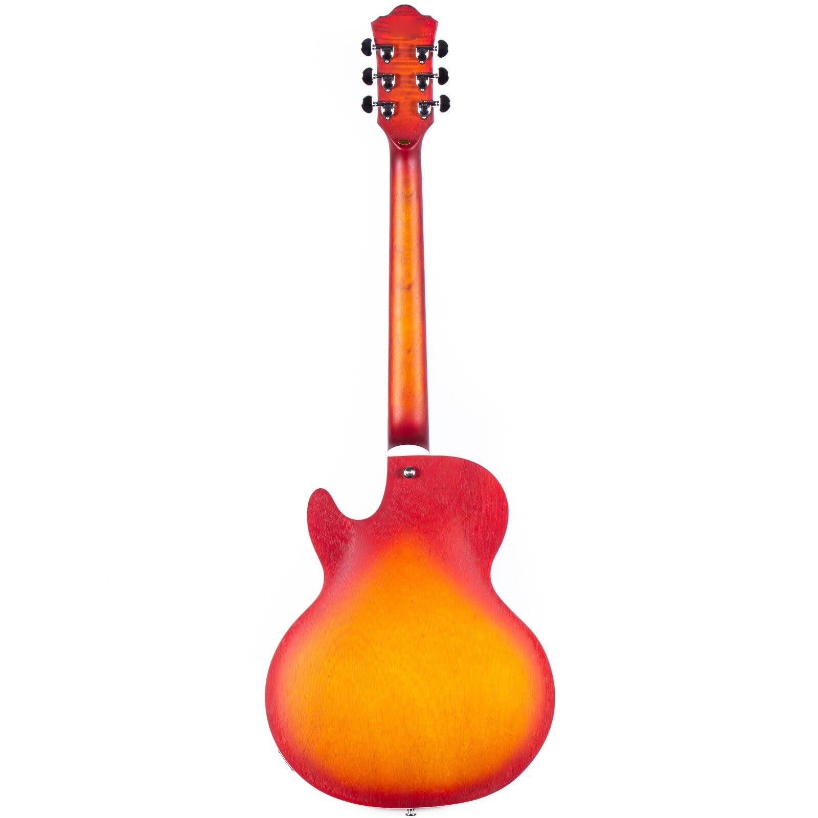 Standard Gitara Elektryczna Profesjonalna Gitara Elektryczna Semi Hollow Z Mahoniowym Korpusem Rozszczepianiem Cewek Odpowiednia Do Ćwiczeń Gry