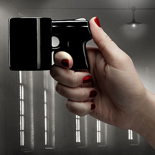 Buy exciting Lives Gun Shot Glass (Set of 2) Bar Accessory Online at