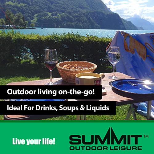 VFM e-Store - Stainless Steel Water Bottle for Hot Drink, 1 Litre Vacuum Flask with 2 Cups for Tea Or Coffee, Travel Mug & Soup Flask for Camping, Ice Cold Bottle, Hot Water Urn for Picnics - Image 5