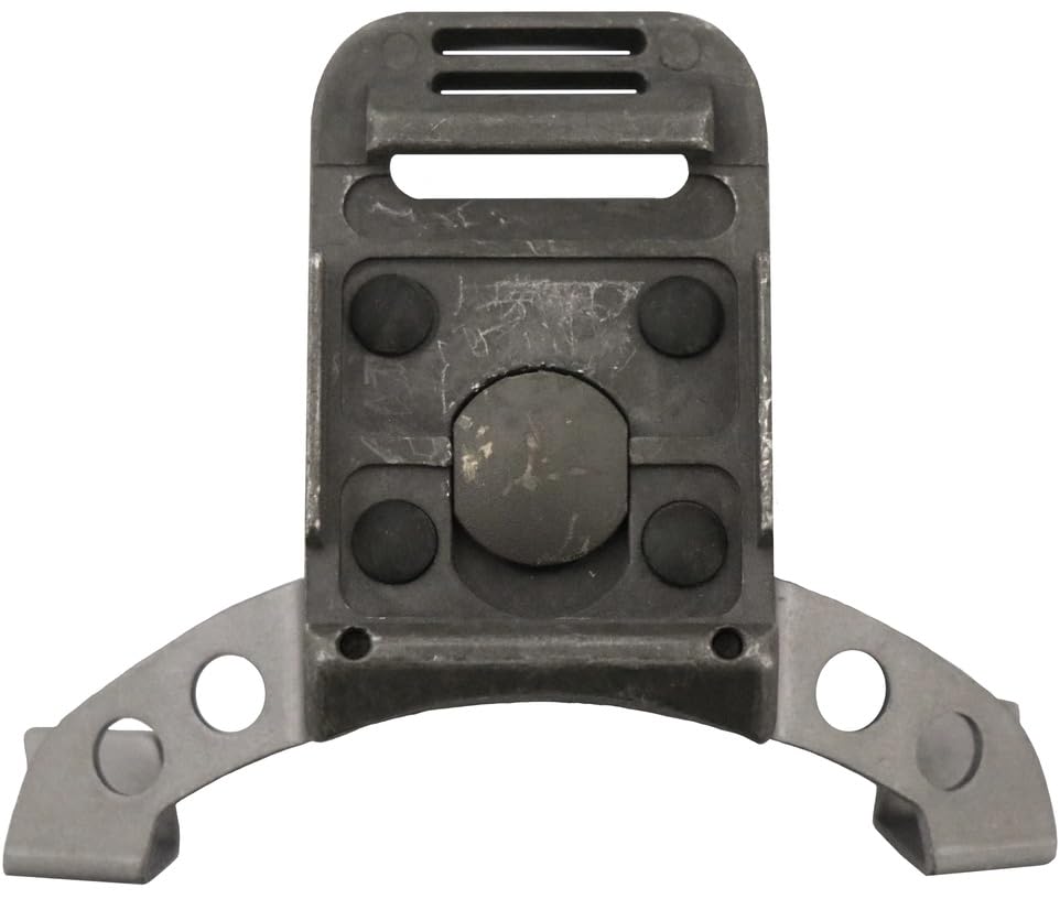 US Military Titanium NVG Bracket for Night Vision Goggles Shroud Norotos Used on ACH/MICH/CVC Helmet Rhino Mount Front Bracket with Screw