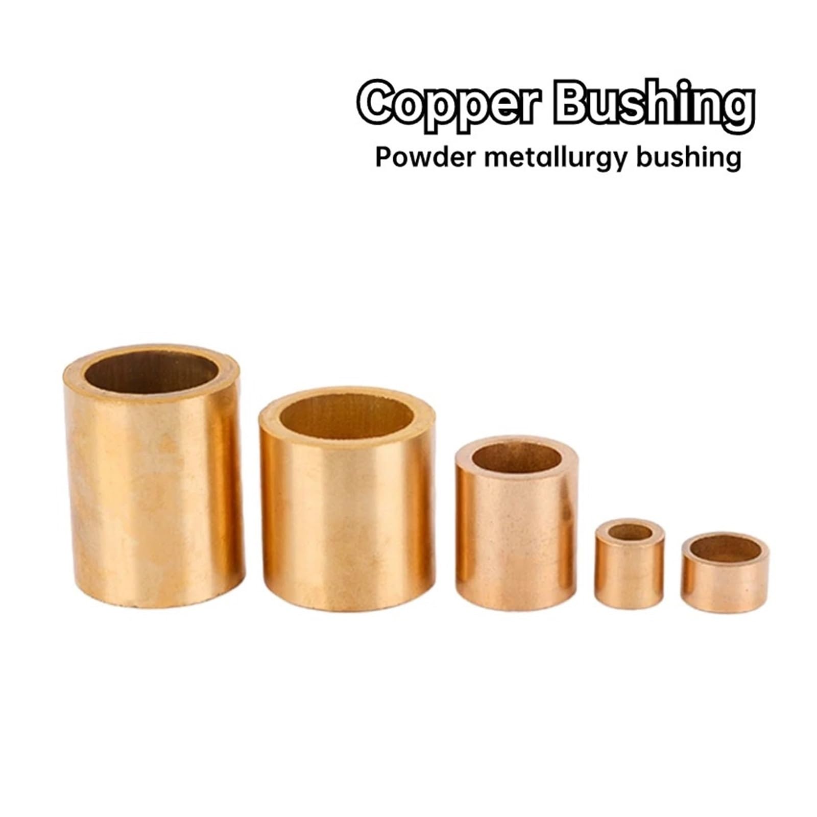 10 douilles en laiton de 10 mm de diamètre intérieur.