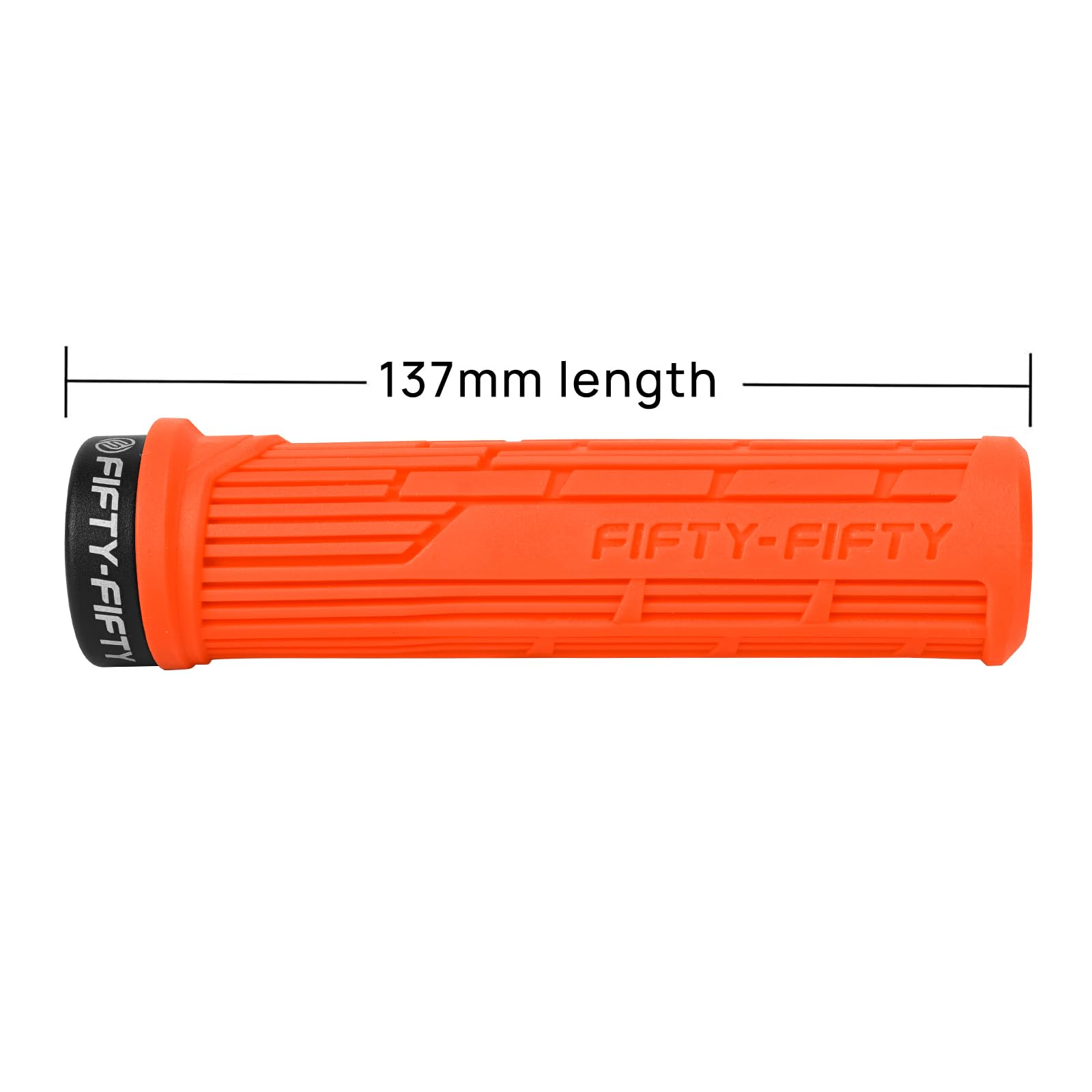 FIFTY-FIFTY Mountain Bike Grips, Single Lock-on MTB Handlerbar Grips, Soft and Comfortable - Image 4