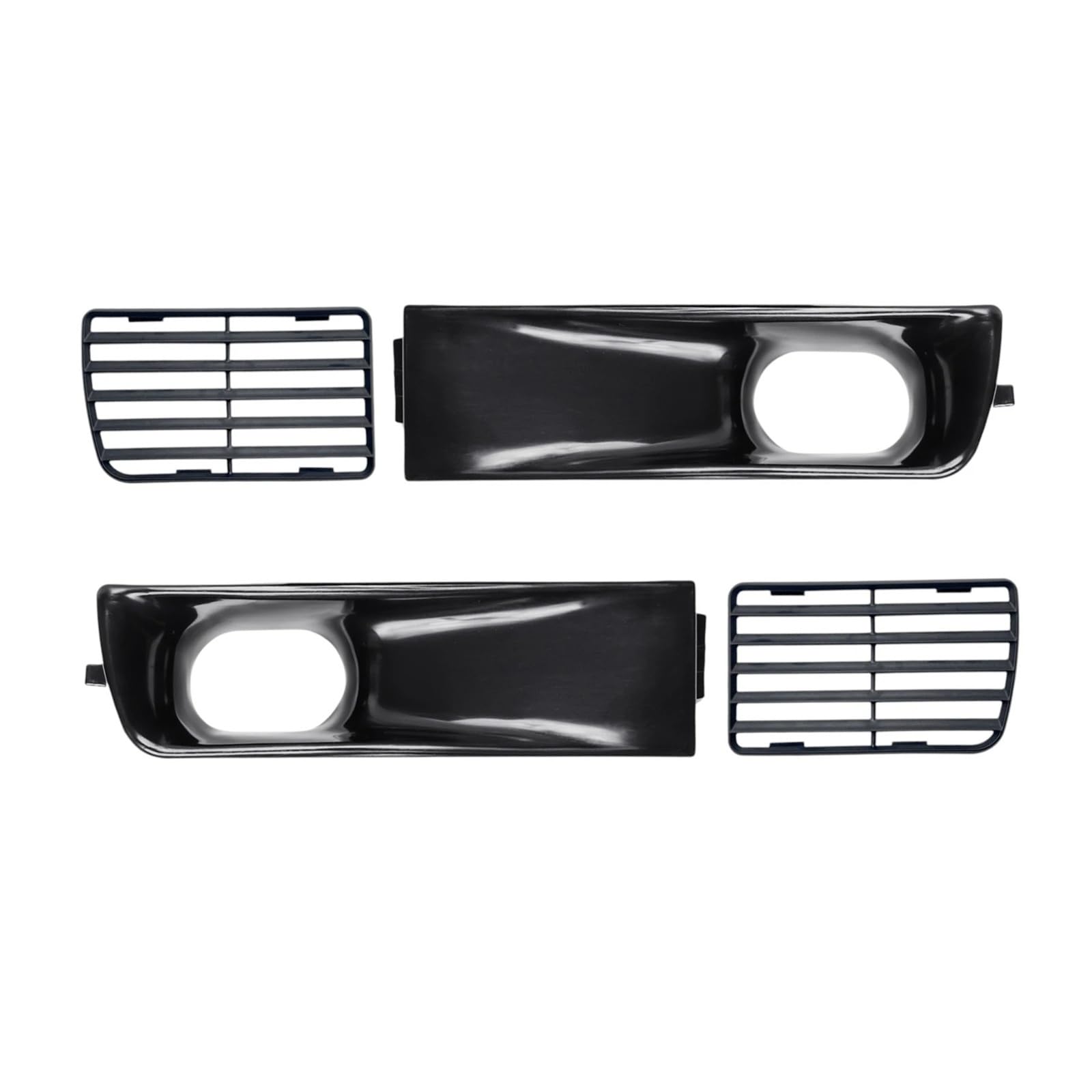 Fit For V-W MK3 Golf J-e-t-t-a Vento Best Value Car Parts Indicator Grille Upper Air Intake Front Bumper 4 Pcs Set