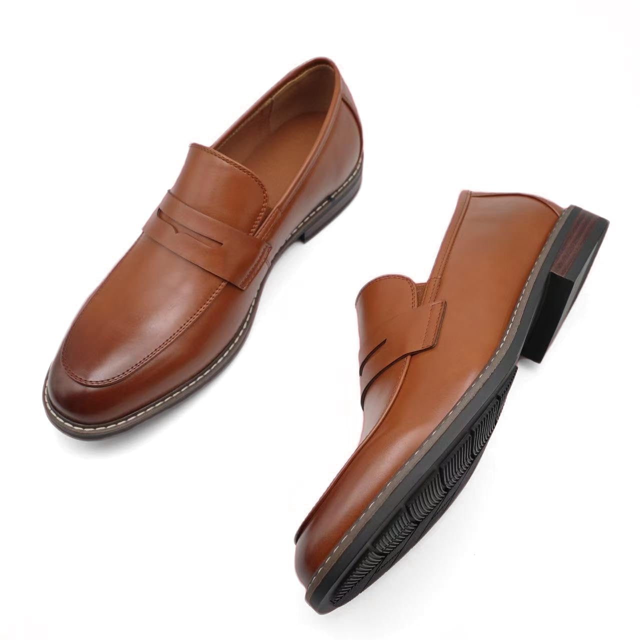 Finishing & Sewing Mocassins classiques à bout mocassin pour homme