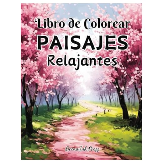 Libro de Colorear Paisajes Relajantes: 50 Relajantes Paisajes para Colorear por Adultos. Descubre Jardines Secretos, Paisajes Naturales, Calles ... Rincones Pintorescos y Naufragios Hundidos