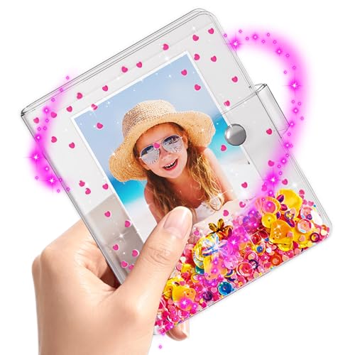 Small Photo Album 2x3 for Instax Mini Series Instant Film, 3 Inch Mini Photo Album for Polaroid...