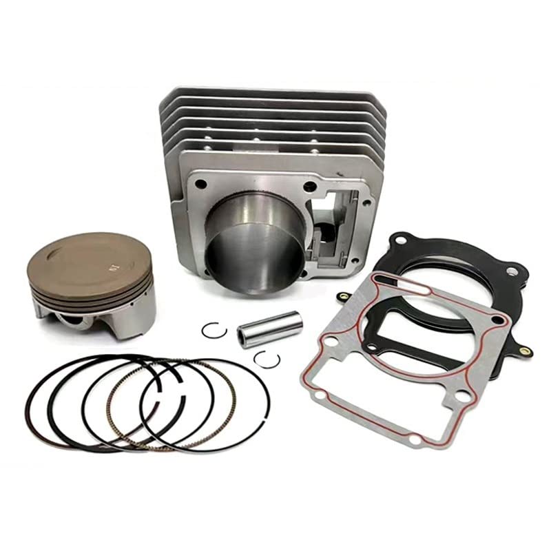SopoutNew Motorcycle Air-Cooled Cylinder Set Piston Ring Gasket Kit 74mm Fit For Zon-gshen CB250-F Engine 250CC Upgrade to 300CC.KA-YO B-SE update replacement