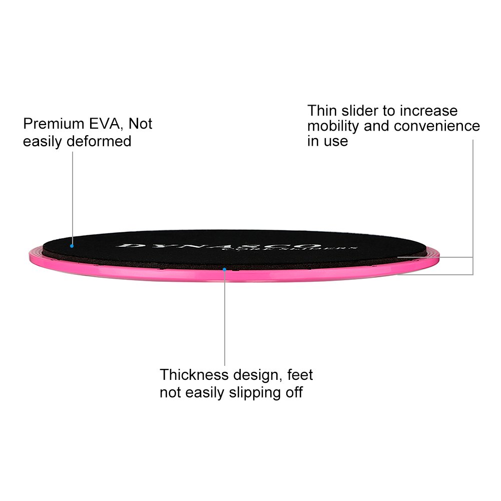 Dischi Scorrevoli Per Allenamento IYOU - Per Addominali, Yoga, Pilates Su Moquette E Legno - Foto 5