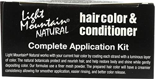 Light Mountain Tinte para Cabello Henna Negro Orgánico 4 oz miniatura 6