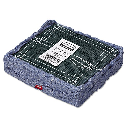 Image of Rubbermaid Commercial Swinger Loop Wet Mop Head, Blue, Standard Medium Mop Head, Heavy Duty Absorbancy
