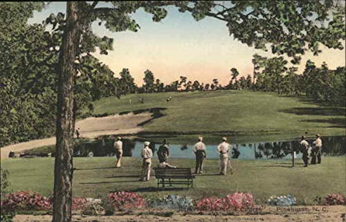 Pinehurst Golf Course NC Antique Postcard