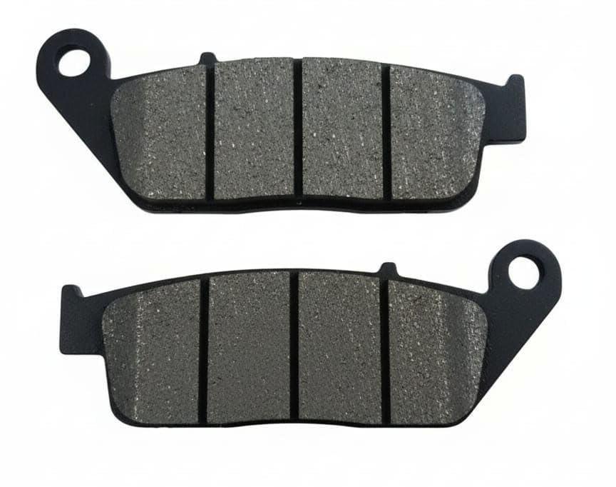 Front Disc Brake Pad Compatible with Honda Hness CB350 | High Performance Friction Material | Durable Heat Resistant Brake Liner | Smooth & Safe Motorcycle Braking Replacement Part-image-12