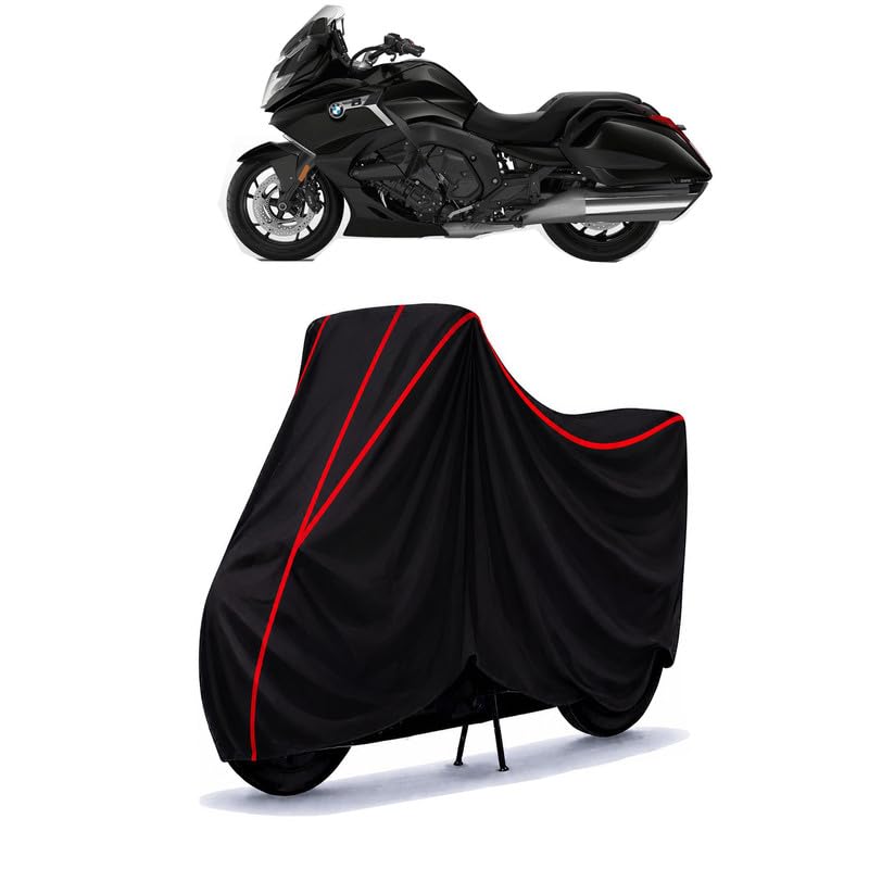 Image of K 1600 Water Resistant Bike Cover for All Motorcycles & Scooters | Heavy Duty Premium Taffeta Fabric | UV Protection, Dustproof, Scratchproof | All Weather Two Wheeler Body Cover with Elastic Bottom