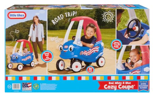 Little Tikes USA Cozy Coupe, Foot-to-Floor Ride-On, Boys and Girls Ages 1-5 Years - image 8