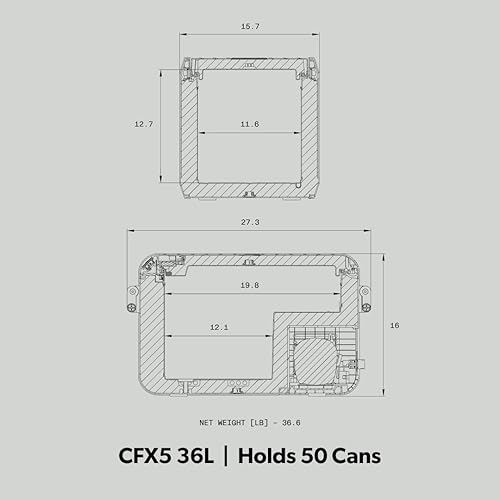 Miniatura 5 de Dometic CFX Electric Cooler  Portable Freezer  CFX5 & CFX3 Series  ACDC or Solar Powered