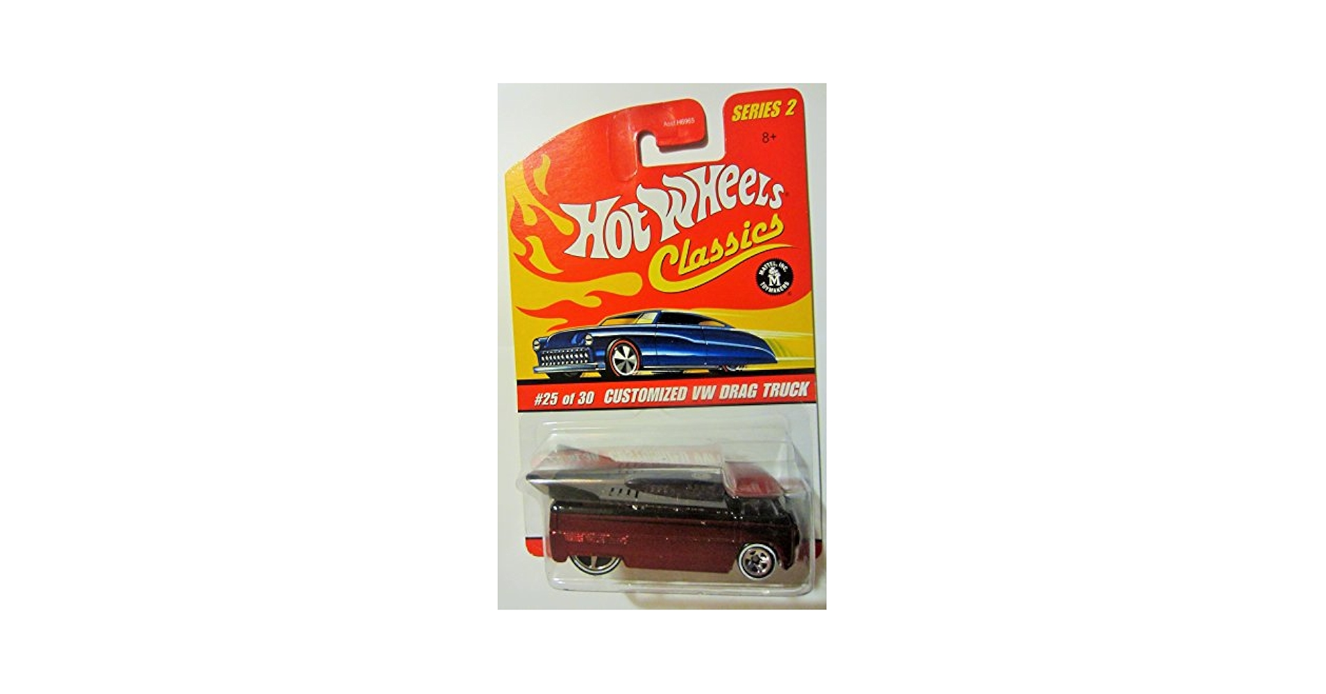 HotWheels Customized VW Drag Truck 超激レア‼️ Amazon.com: Hot Wheels Classics Series 2 Customized Red VW