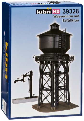 Preisvergleich Produktbild Kibri 39328 - Wasserturm mit Befüllkran H0