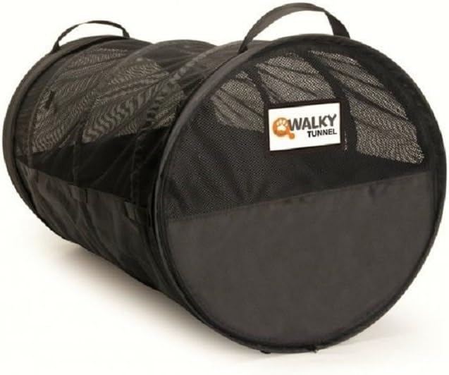 Walky Tunnel Pet Travel Tube Automotive Pet Barrier,Seat Protector, Pet Travel Crate
