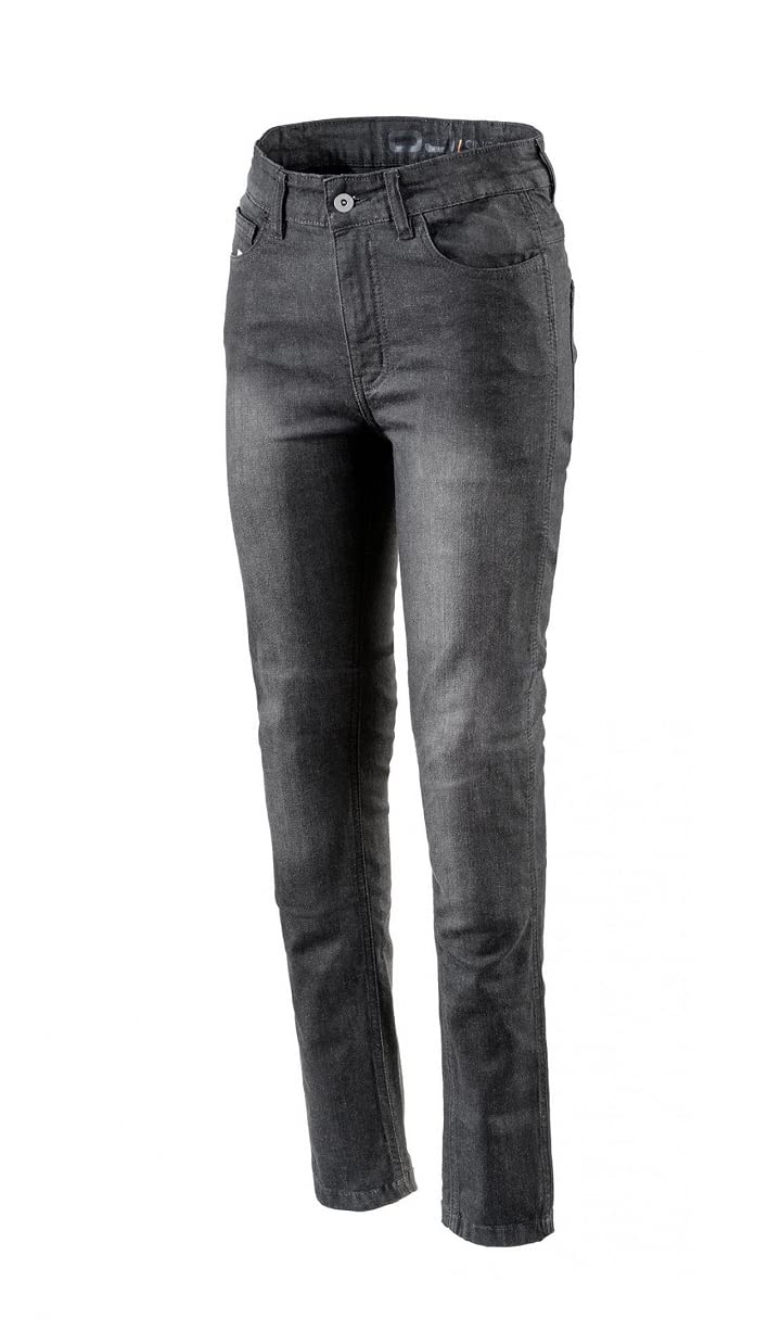 OJ JEANS MOTO DONNA CON PROTEZIONI DARKEN LADY NERO 48