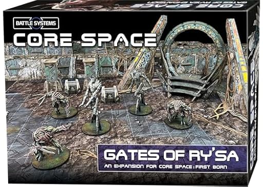 Battle Systems - Core Space First Born - Juego de mesa en miniatura de ciencia ficción - Cifras de ciencia ficción Cyberpunk de 28 mm para Wargame de 40 K - Terreno modular de mesa 3D | Ya disponible en tu tienda friki favorita! En mundofriki.es!
