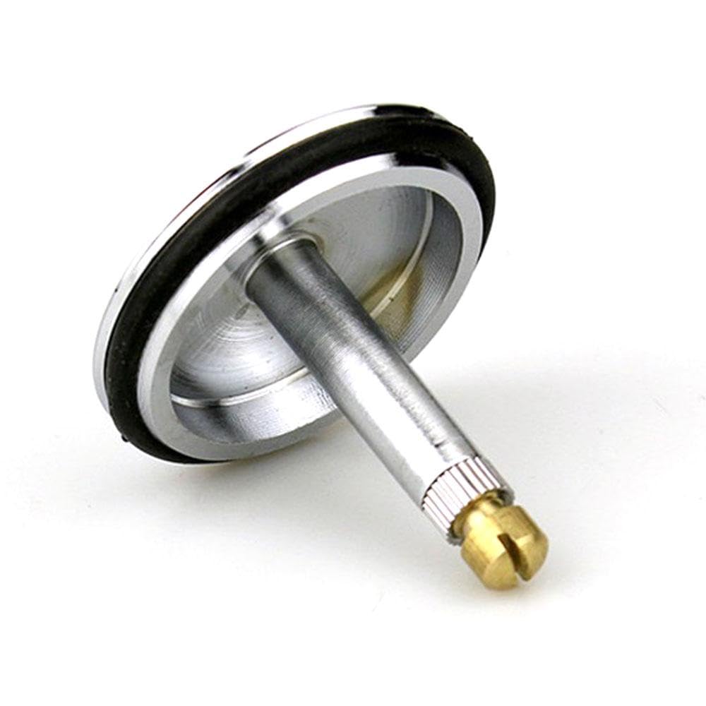 Tappo Di Scarico Universale Per Vasca Da Bagno In Rame - Diametro 44 Mm Con Altezza Regolabile - copertina