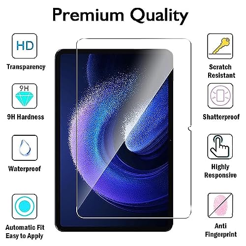 Image of Premium Tempered Glass Screen Protector [Anti-Scratch] for Xiaomi Mi Pad 6 (11 inch, 2023 model) Pack of 1