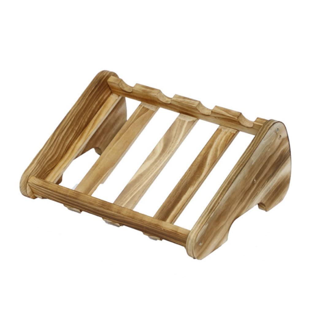 en.casa] Bamboe wijnrek Gjerstad wijnflessenrek staand voor 20 flessen opbergrek met 5 niveaus voor kelder keukenvitrinekast voor glazen 100x47x28 cm naturel