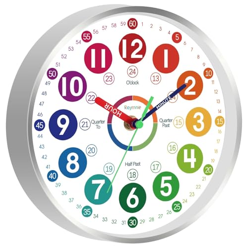 Save 50% Off Roymnie Kids Learning Wall Clock - Only $9.99 - Image 3