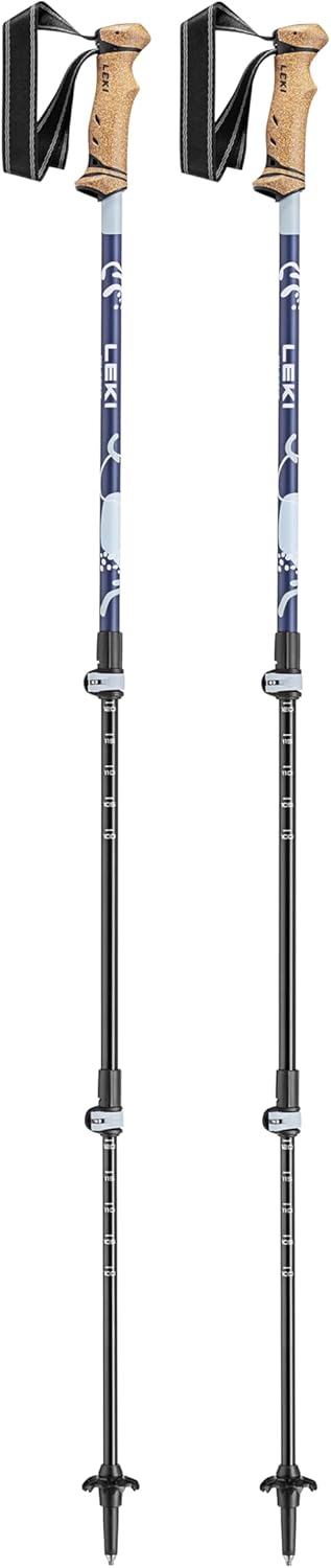 Adjustable Lightweight Aluminum Walking Poles for Trekking & Hiking