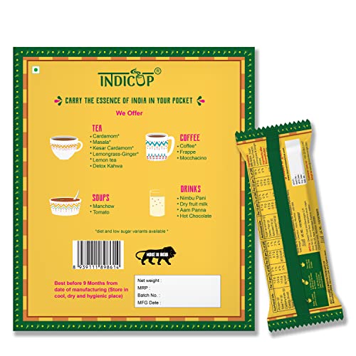 Té de lemongrass con jengibre instantáneo 20 saquitos miniatura 5