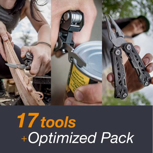 image for Gerber Gear Truss Multitool with 17 Tools: Pocket Knife, Can Opener, S