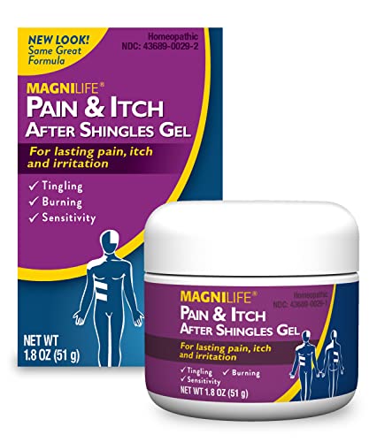 MagniLife Pain & Itch Relief After Shingles Gel, 1.8 Oz, Medicine for Shingles Pain, Poison Ivy, Bug...