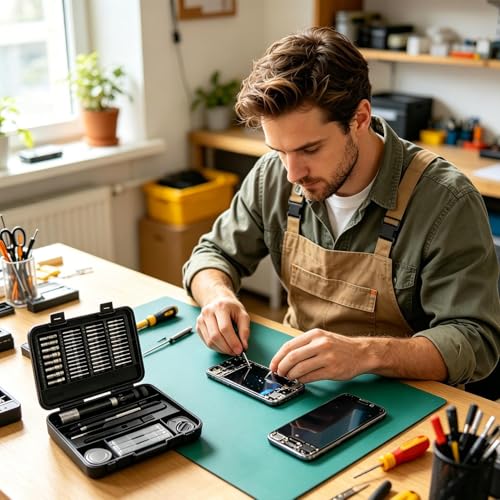 Mini coffret tournevis de précision pour démonter tablettes et montres