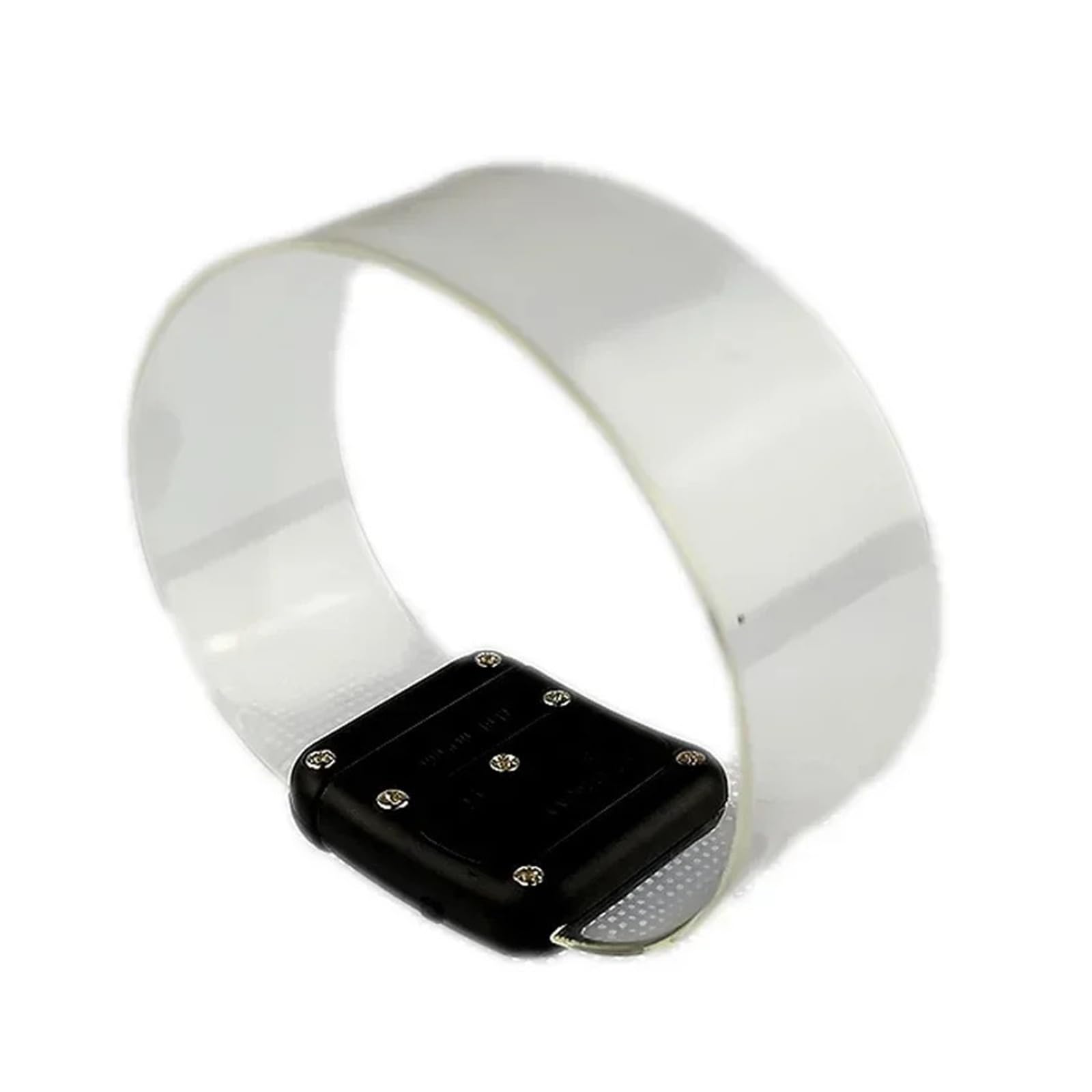 Bracelet Fluorescent Portable et sûr, Brassard Lumineux réutilisable - Outil Lumineux for Les fêtes de Fin d'année, Le Camping et Les activités de Plein air, adapté à la Course de Nuit(Orange,4pcs)