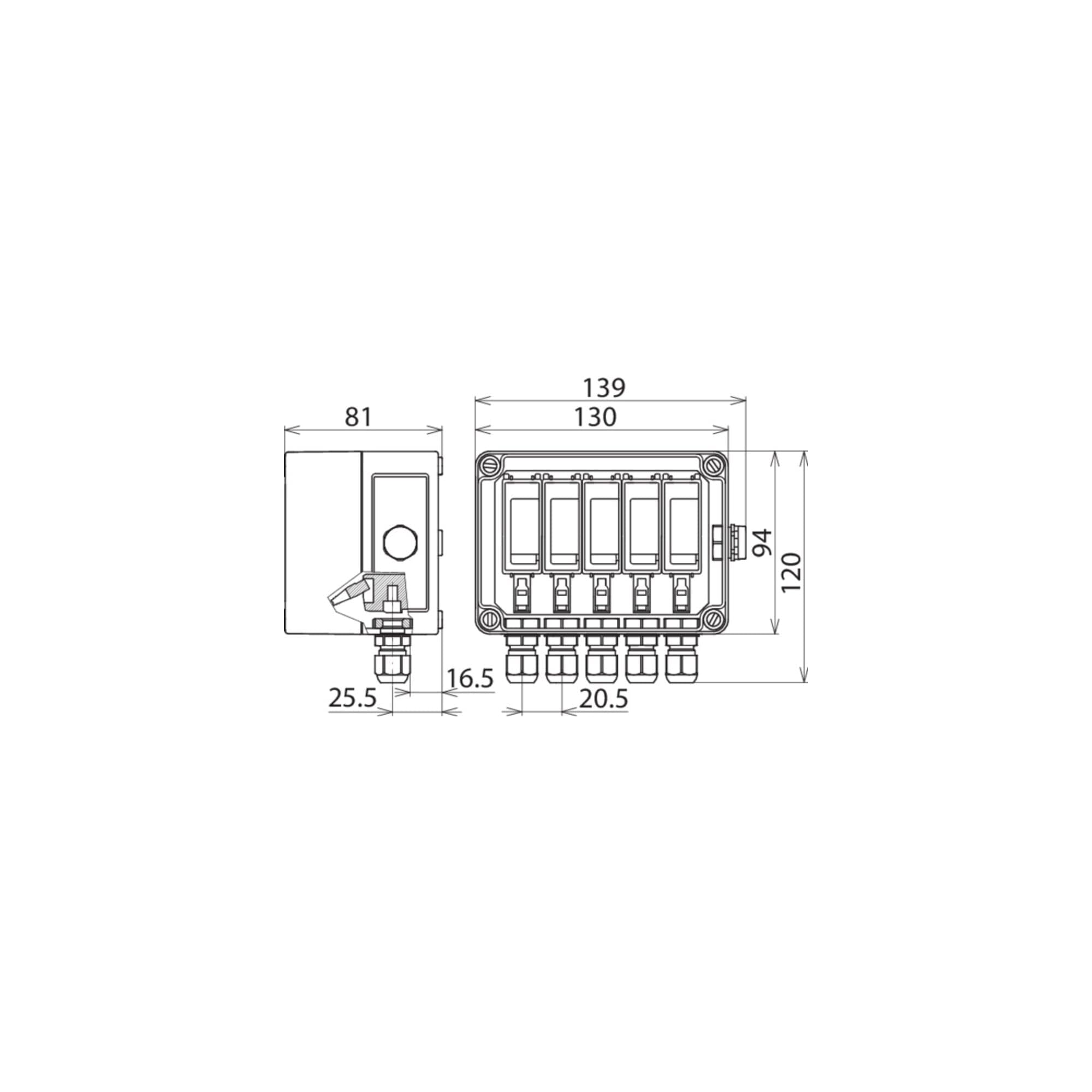 Dehn 900920 - Entladungswürfel YPV Sci 1000 2 Module