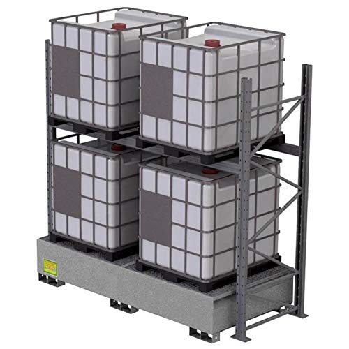 Scaffale ideale per lo stoccaggio di 2 cisternette...