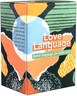 Love Lingual Card Game - 150 Conversation Starter Questions for Couples - to Explore & Deepen Connections with Your Partner