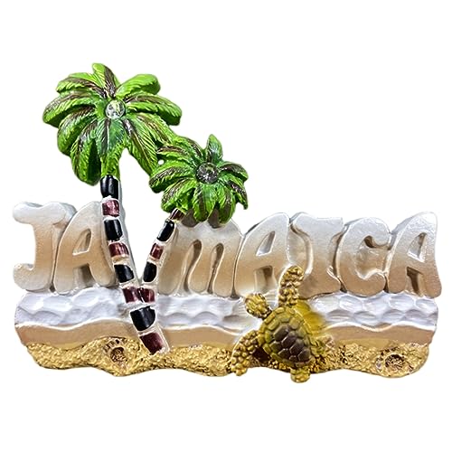 Imán Decorativo Jamaica Creative Letters 3D