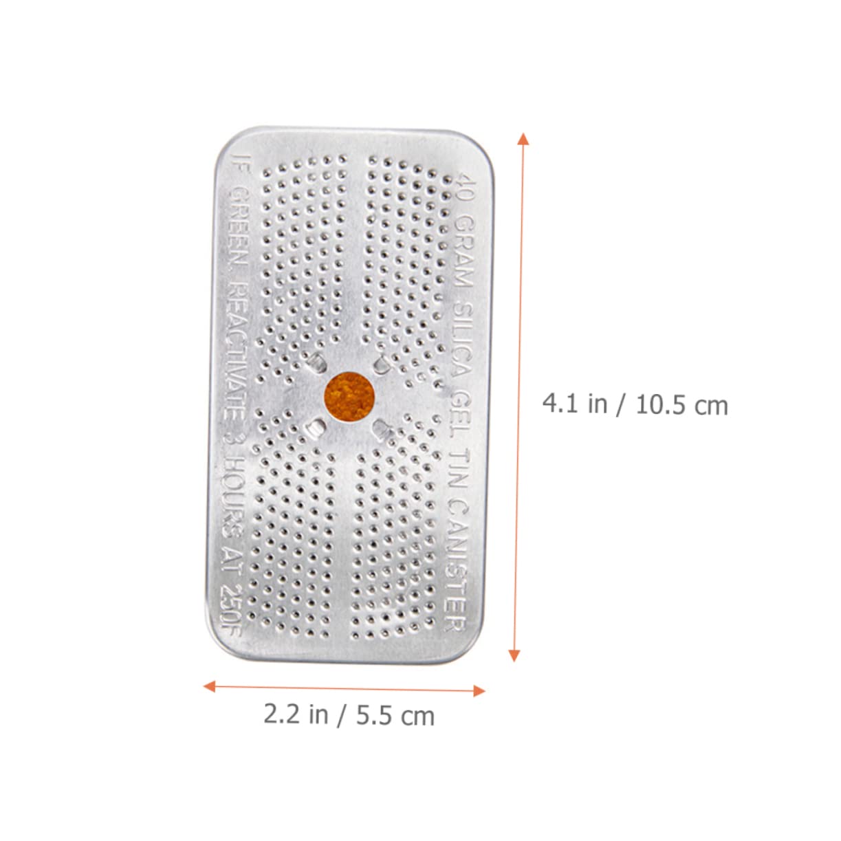 Bustine di Silice 5 Pezzi, 40g, Contenitore in Alluminio