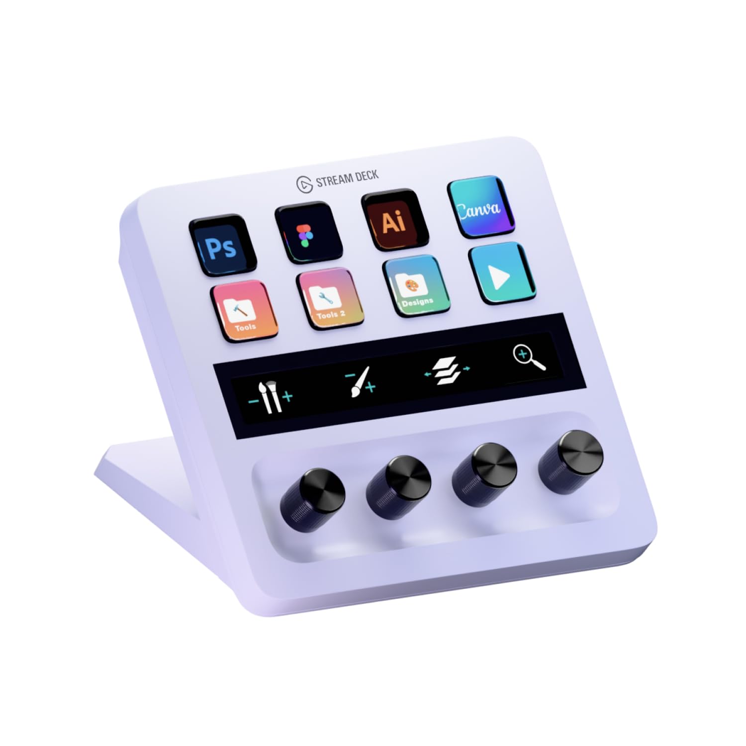 Elgato Stream Deck + White オーディオミキサー ライブ制作用