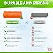 Orange Mason Line String Line - #18 Braided Nylon String - 250 Ft Length - Nylon Twine for Gardening Or Masonry Tools - Perfect Construction String for A String Level, Twine String for Gardening