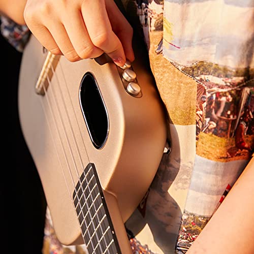 TyhhxNq Concert Ukulélé 23 Pouces, Kit D’ukulélé Professionnel en Fibre De Carbone avec Sac De Transport Ensemble De… - Les Beatles, Paul McCartney, John Lennon, RIngo Starr, George Harrison TyhhxNq Concert Ukulélé 23 Pouces, Kit D'ukulélé Professionnel en Fibre De Carbone avec Sac De Transport Ensemble De… – Image 7
