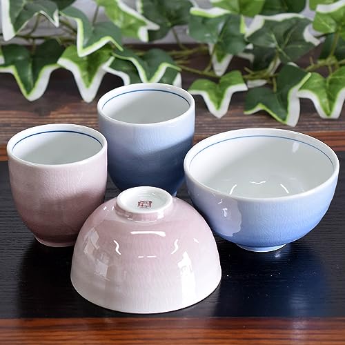 和座の蔵 おしゃれ 夫婦茶碗 湯呑み ペア 食器セット 九谷焼 睦揃 釉彩 陶器 高級 ブランド 和食器 日本製 結婚祝い プレゼント 還暦祝い 古希祝い 喜寿祝い 米寿祝い ギフト