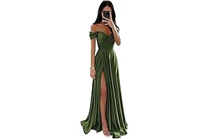 Enchanting Olive Green Prom Dress