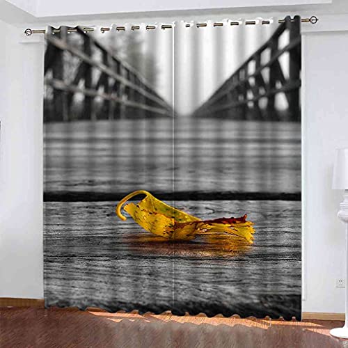 Rideau occultant 3D impression haute définition pour un décor premium - 2