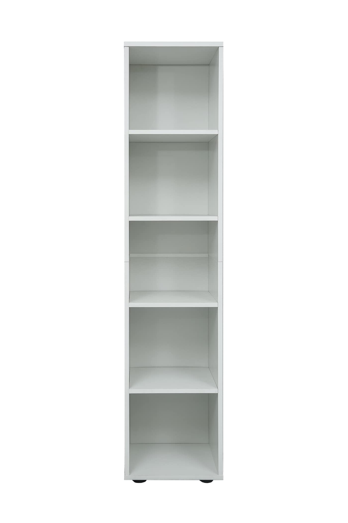 VDD Meuble de Salle de Bain 5 Compartiments Ouverts - Meuble Colonne Salle de Bain Chambre Hall