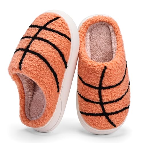 Image of IceUnicorn Kids Slippers Boys Girls Warm Winter House Slippers Big Little Kids Non-Slip Soft Plush Memory Foam Home Shoes for Indoor Outdoor