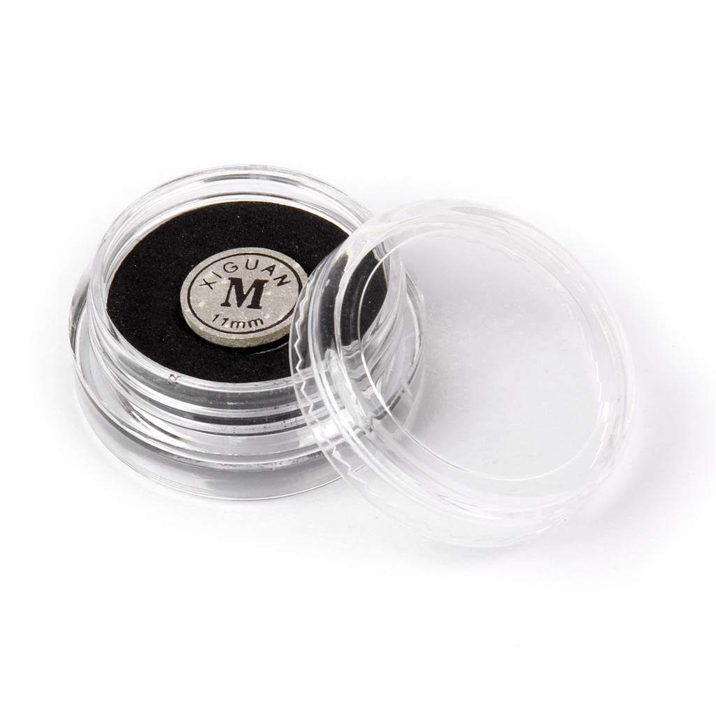 MERISHOPP 1pc 11mm Snooker Cue Tip Artificial Leather Humidity Resistant Glue on Rate M | Sporting Goods | Indoor Games | Billiards | Accessories & D?co | As per Description